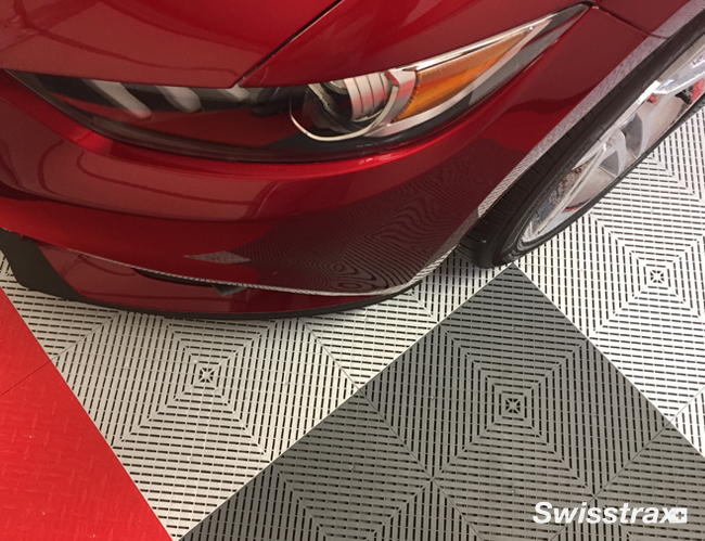 רצפה מודולרית לחניון