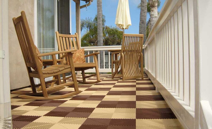 רצפה מודולרית למרפסת הבית